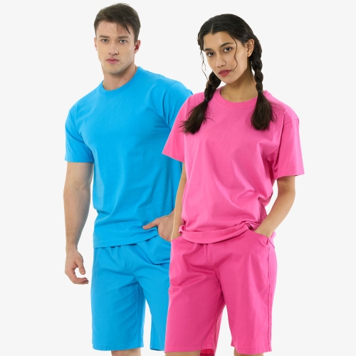 찜질복 사우나 찜질방옷 20수 반팔 상하 세트 NRSS-160