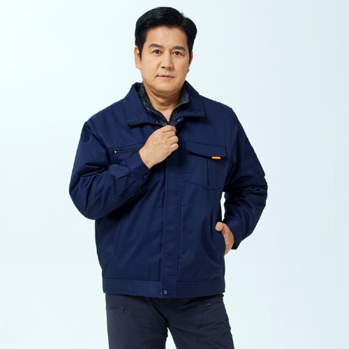 겨울작업복잠바 근무복점퍼 TC원단 방수 방오 자켓 AWJK-481