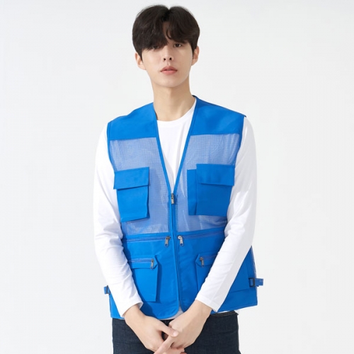 타스란 망사 조끼 LDVE-410