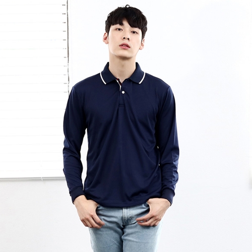 쿨에버 폴로 긴팔 카라티 MJ-7312~7319(반팔 가능)