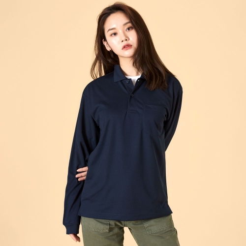 단체 카라티 드라이 긴팔 폴로 티셔츠 GMKT-00335