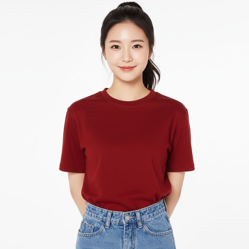 프린트스타 32수 라운드 반팔티 TS-00083(아동 가능)
