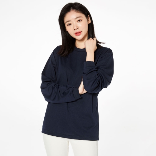 글리머 드라이 라운드 긴팔 티셔츠 GMAT-00304