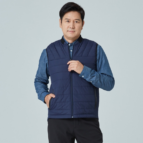 겨울 패딩 소프트터치 경량 패딩조끼 (작업조끼) AWVE-065