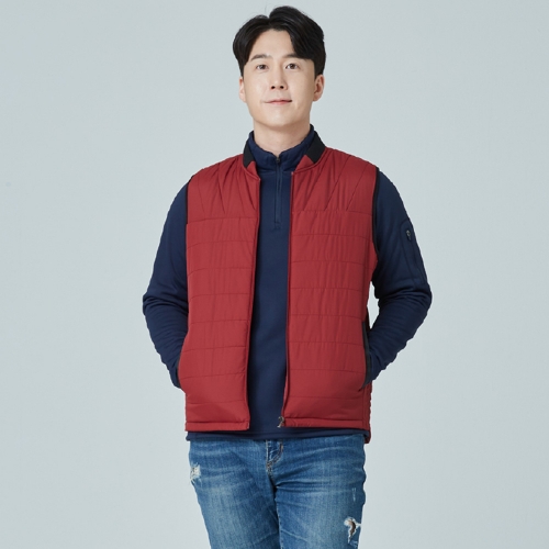 겨울 패딩 소프트터치 경량 패딩조끼 (작업조끼) AWVE-065