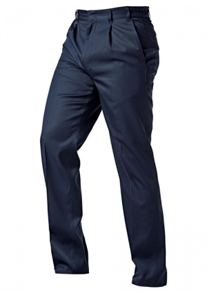 네이비 사철복 원턱 바지 PR-410