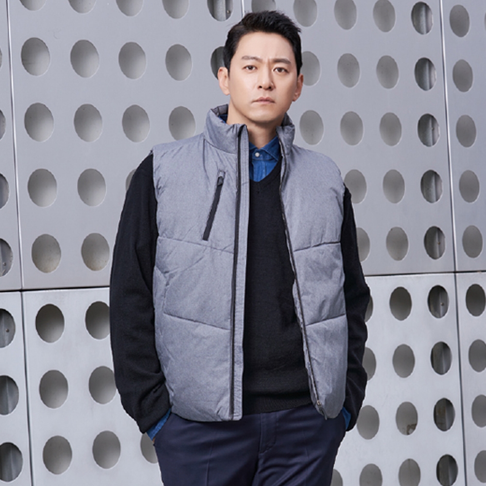 윌비 남자 퀼팅 조끼(겨울패딩작업조끼) CT-804