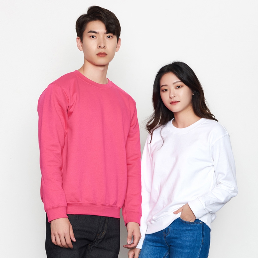 길단 헤비 블렌드 기모 맨투맨 티셔츠 GDAT-88000 (ASIAN핏)