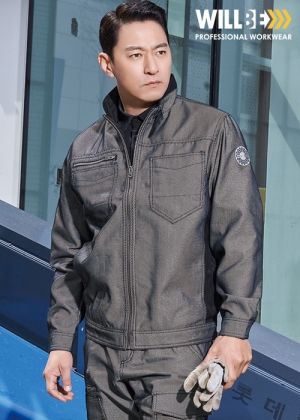 윌비 블랙진 사철작업복 상의 PR-104