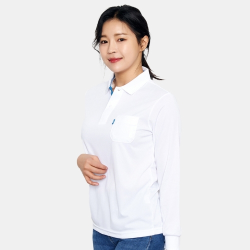 쿨론 골지 긴팔 카라티셔츠 (반팔 가능) URBT-53