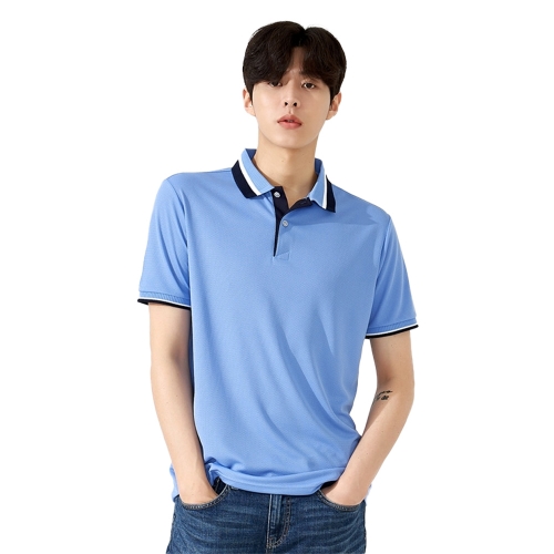 쿨렉스 자가드 반팔 카라티셔츠