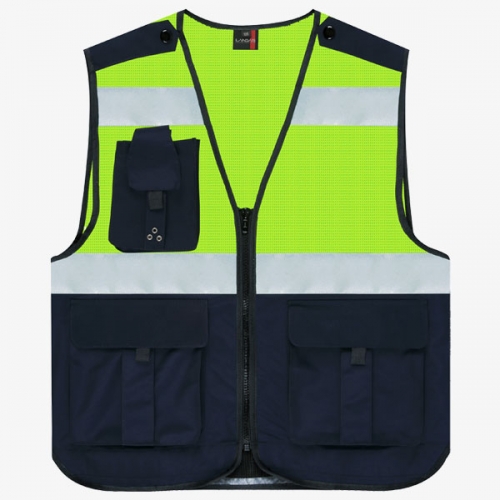 안전조끼 고휘도 야광 반사 방범조끼 LDVS-510