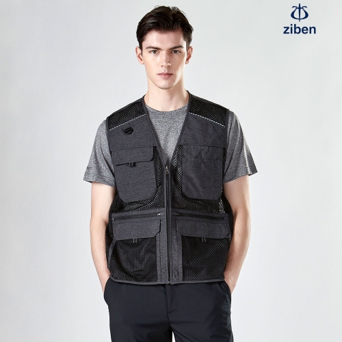 지벤 여름 망사 작업조끼 ZBVT-1923