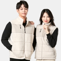 뽀글이 양털 후리스 조끼 MAVE-4412