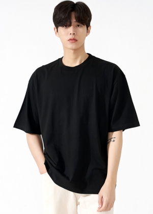 프린트스타 17수 라운드 반팔 티셔츠 TS-00113