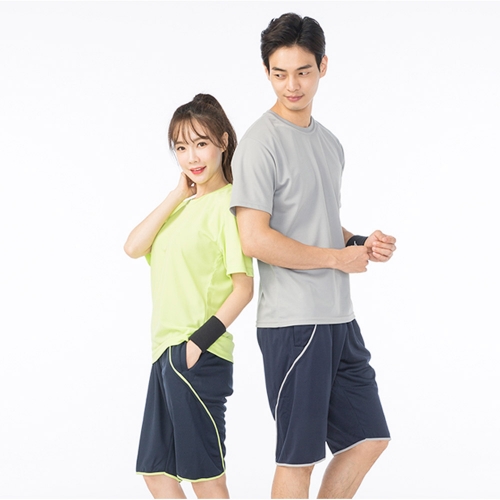 헬스복 짐웨어 피트니스복 반팔 상하 세트 NRSS-856
