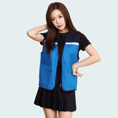 T/C 반사띠 망사 조끼 LDVE-23