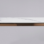 베란다 업소용 강화유리 철제다리 식탁 홈카페 세라믹 롱 좁고 긴 테이블
