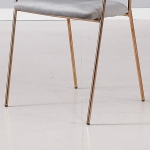 벨벳식탁의자 튼튼한 인테리어 철제 골드프레임 푹신한 다이닝 모던 식당 의자