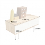 거실 TV 장식장 고급 TV다이 서랍장 원목 모던 티비다이 슬림 낮은 거실장 1200