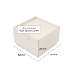 브리즈 모듈 서랍장 미니 옷 서랍장 원룸 틈새 소형 1단 서랍장 400