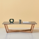 베카 세라믹 소파테이블 커피 티 테이블 거실 좌탁 낮은 테이블