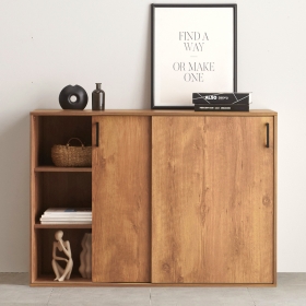 제인 높은 수납장 미니 옷 수납장 미닫이 슬라이딩 슬라이드 수납장 1200 일반형 발리오크