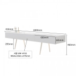 엠마 높은 티비다이 거실 TV 서랍장 슬림 거실장 1800