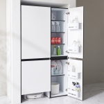 라온 주방틈새장 냉장고수납장 주방키큰장 부엌 홈카페 냉장고형 수납장