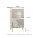 플로이 정리장 미니 수납장 거실 원룸 안방 다용도 작은 수납장 400