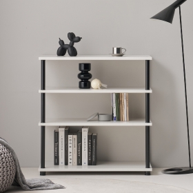 아카드 다용도 3단 진열장 사이드 낮은 현관 모듈 맘마존 선반 800