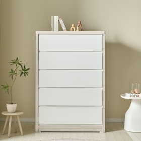 타이탄 키큰 서랍장 안방 드레스룸 서랍장 광폭 대형 속 깊은 5단 서랍장 1000