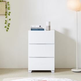 로마 낮은서랍장 작은 틈새 소형 미니 옷 서랍장 3단 500