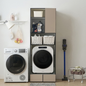 셀렌 건조기장 건조기수납장 작은 서랍 키큰 다용도실 베란다 수납장 640