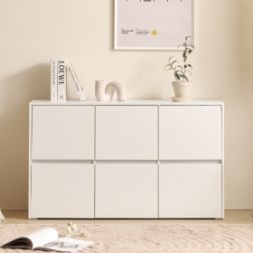 미하일 낮은 서랍장 2단 6칸 속깊은 와이드 안방 드레스룸 옷 서랍장 1200