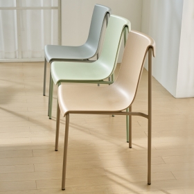 루도 1인용 아이보리 디자인 카페 의자 인테리어 식탁의자