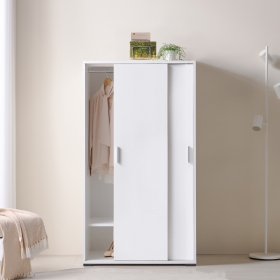 데미르 미니 옷장 작은 시스템 행거형 화이트 드레스룸 미닫이 슬라이딩 옷장 800