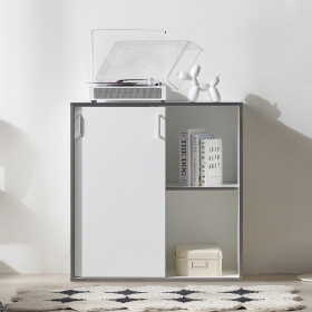 시엘 미닫이 수납장 원룸 작은 미니 소형 원룸 슬라이드 슬라이딩 수납장 800