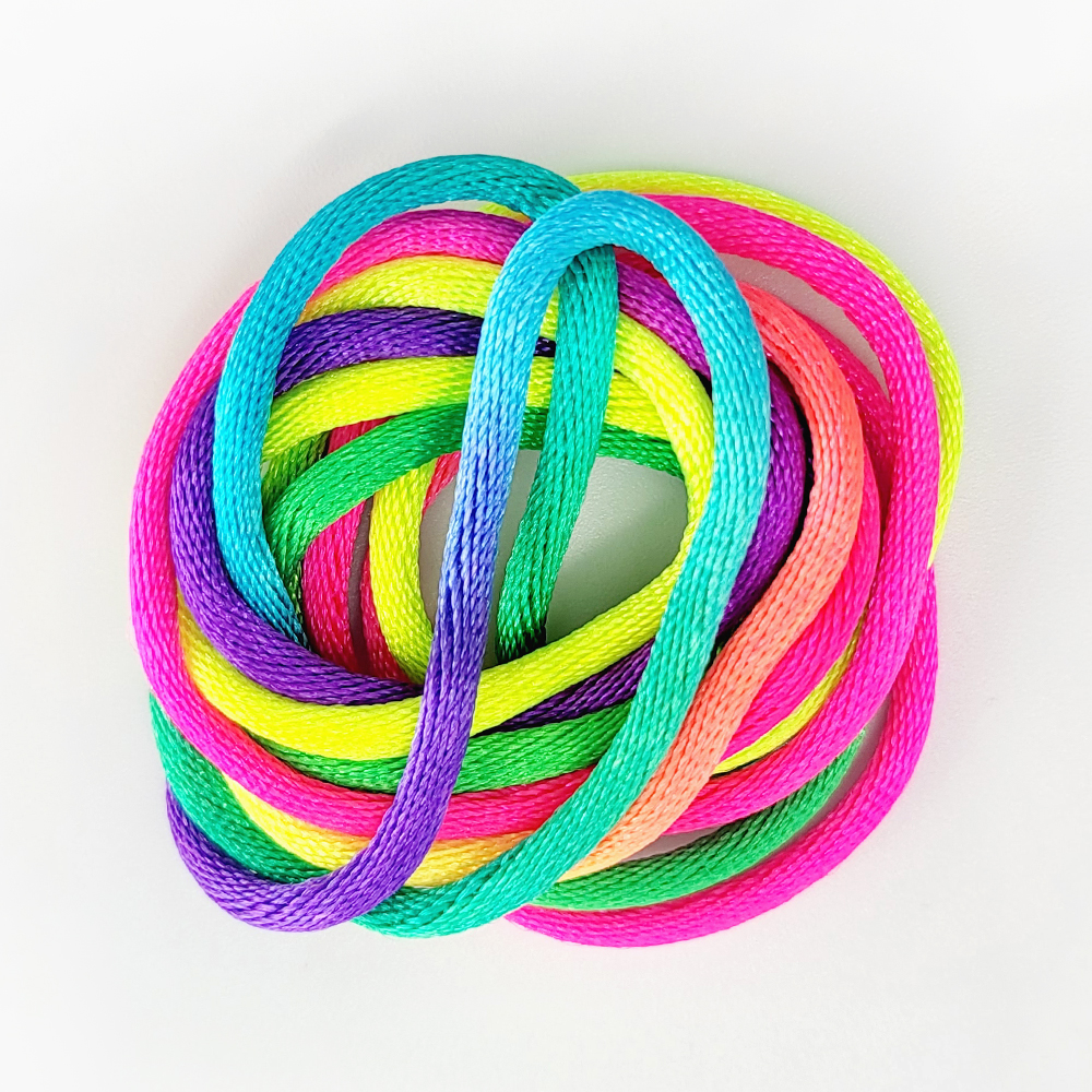 무지개 실뜨기 놀이