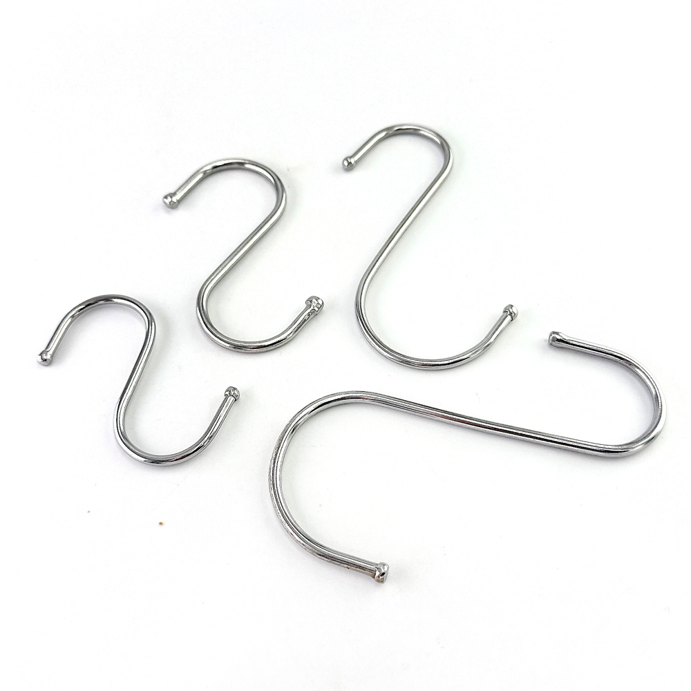 스텐 S자 고리 후크 걸이 스테인레스 10cm