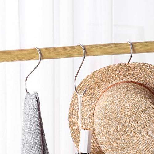 스텐 S자 고리 후크 걸이 스테인레스 8cm