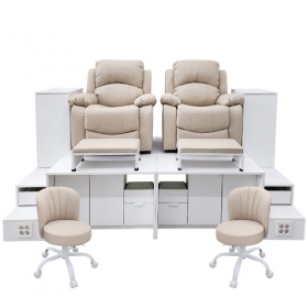 [나인] 2인 건식 페디세트※ 습식으로 변경 가능W2500고급 무광 패트