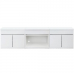 [리옹] 하부장세트 W2400 - B간결한 자체 손잡이고급 무광 패트