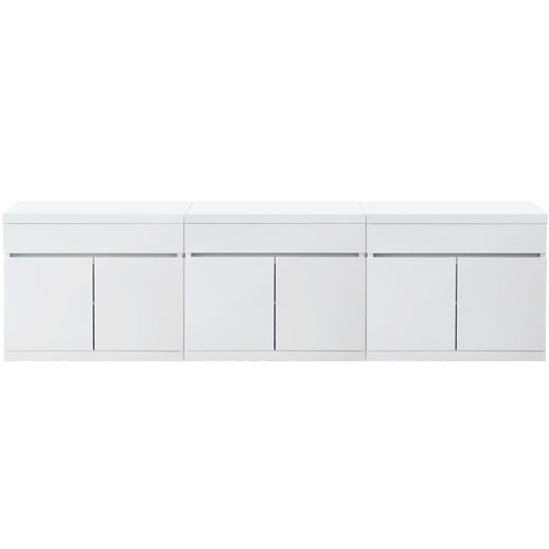 [리옹] 하부장세트 W2400 - A간결한 자체 손잡이고급 무광 패트