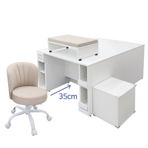 [리옹] 건식 페디 단 세트무릎이 더 깊게 들어갈 수 있어더 편안해진!W900고급 무광 패트