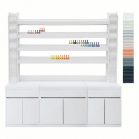 경주 고객님 [ 나인 ] 템바 계단식 진열장 - 조명 X / 일부