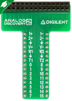 Breadboard Breakout for Analog Discovery