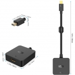 ICZI Mini Displayport to HDMI 4K Active Adapter