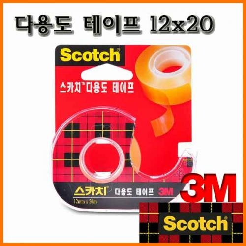 3M_쓰리엠 스카치 다용도테이프 1인치 522 12mmx20m