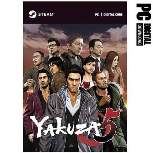 PC YAKUZA 5 한글판 / 용과같이 5 디지털코드 / 코드문자전용